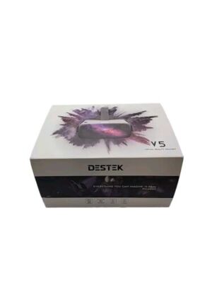 DESTEK V5 VR Headset, 110° FOV Eye Protected HD Virtual Reality Headset w/Touch
