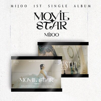 LOVELYZ MIJOO MOVIE STAR 1st Single Album RANDOM/CD+Book+Poster+QR Card+Card+etc