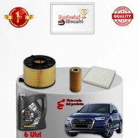 Set Service 3 Filter Und ÖL Audi Q5 Fy 2.0 180KW 245CV Von 2018->