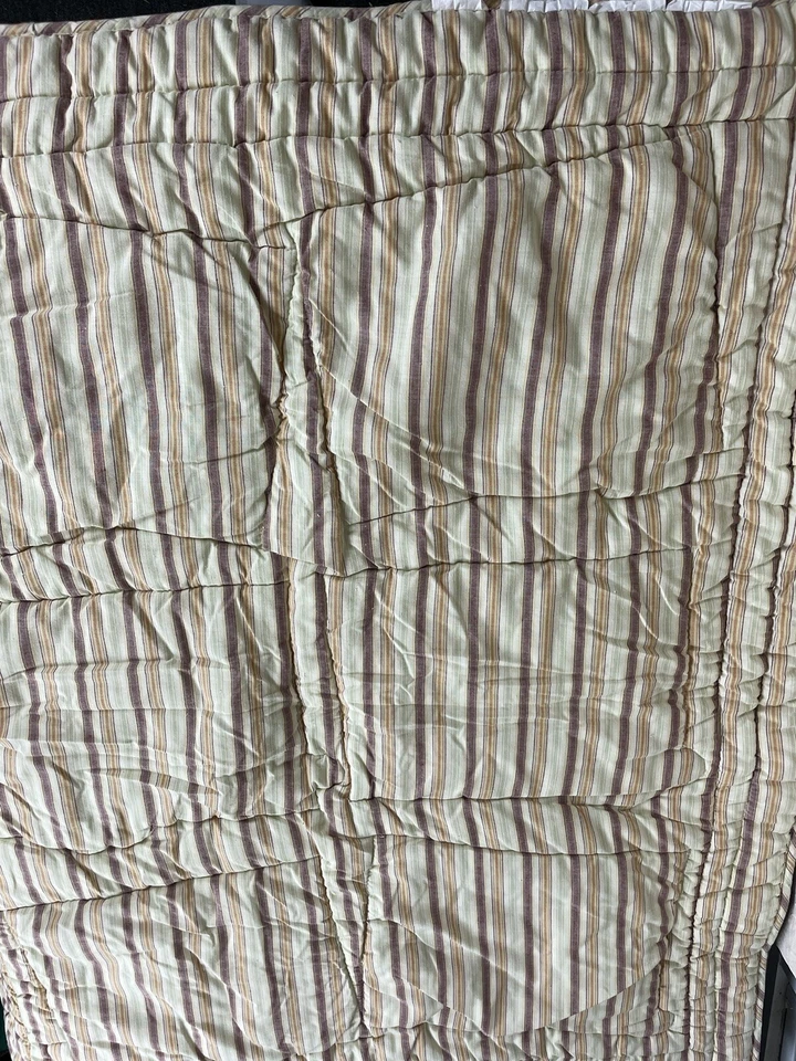 Manta acolchada Kidsline beige verde oveja caballo vaca granero tractor bebé Foto 4 de 4