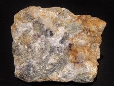 Sleeper Fluorescent Fluorite Quartz Galena Ore Ozark Shaft Missouri 259g