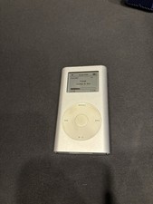 Apple iPod Mini 2nd Generation 4GB A1051 Silver With Case  Charger ear Buds
