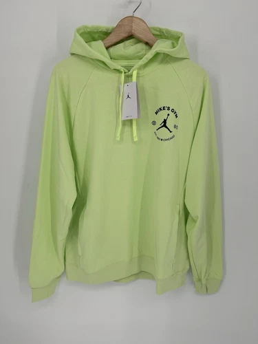 UNDERCOVER Felpa con cappuccio pullover uomo Jordan Sport Breakfast Club grafica verde grande DV1290