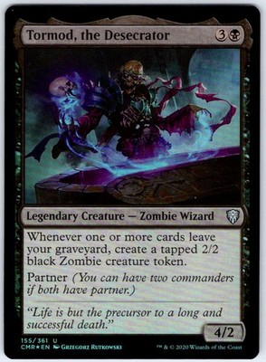 Tormod, the Desecrator 155 UC Commander Legends Magic: The Gathering NM/M