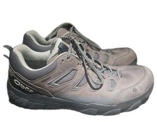 Oboz Sawtooth Low B-DRY Waterproof Hiking Shoes Wide Women's US 8.5/EU 39.5 Gray