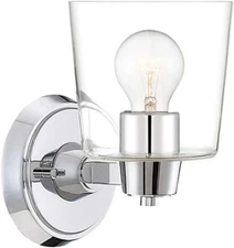 PHVL3001PC Park Harbor PHVL3001 Windsor Gate Single Light 5-3/8" Wide Bathroom