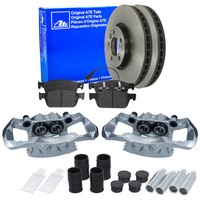ATE Bremsscheiben 340Mm BeläGe Wako + Bremssattel Set Vorne FüR Transporter 5 6