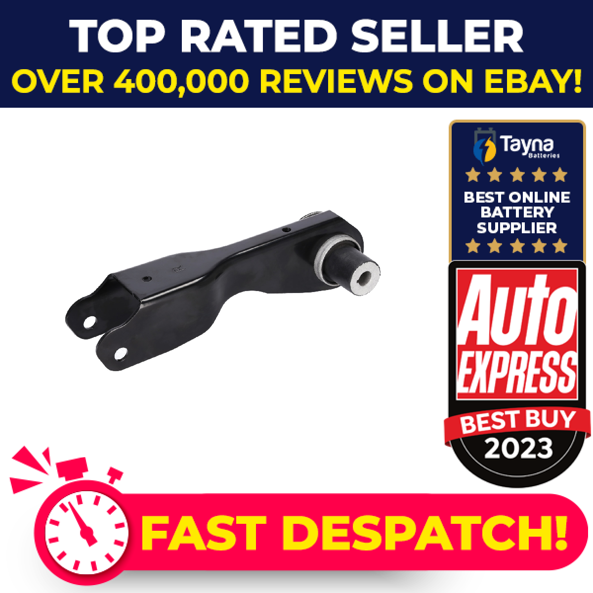 Wishbone / Suspension Arm Rear Lower, Right ADBP860174 Blue Print Track Control