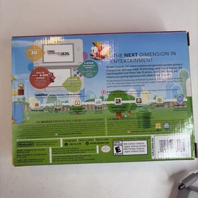 NICE! New Nintendo 3DS Mario White Black Friday Console In Box US Model