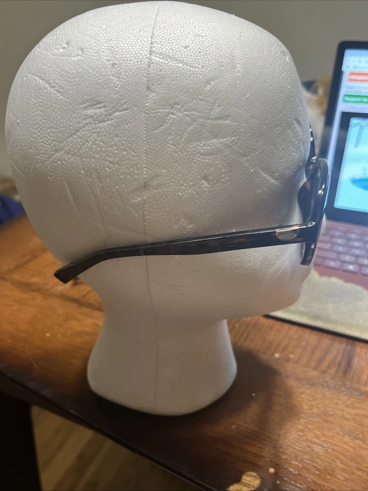 Calvin Klein R709S 240 Butterfly Sunglasses Brown Tort 55-17-135 Used - Image 4 of 4