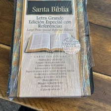RVR 1960 Large Print Special Reference Bible by B&H Español Editorial Red Line