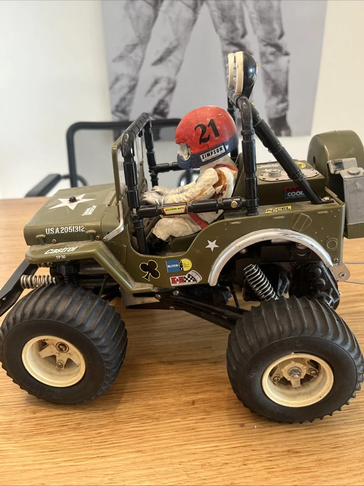 Tamiya Radio Control Wild Willy Willys M38 1:10 Modell Bausatz 80er Jahre - Bild 3 von 4