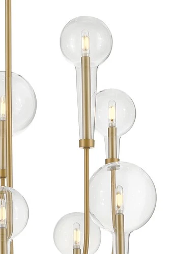 Hinkley Lighting 30527 Alchemy 30"W 10 Light Chandelier - Black - Picture 2 of 9