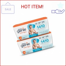 Diaper Genie Easy Roll Carton Refill 2-pack  30 Bags  Holds 1410 Newborn Diap
