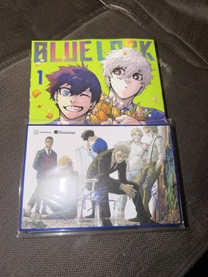 Blue Lock Vol. 1 Kinokuniya Exclusive+ Shikishi Board 