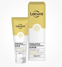 🖤Lacura Pineapple MICRODERMABRASION SCRUB With Pineapple Enzymes 100ml