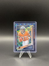 2025 DONRUSS FOOTBALL RJ HARVEY RB DENVER ROOKIE #32 THE ROOKIES