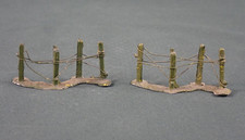 BARBED WIRE FENCE SEGMENTS UNKNOWN MANUFACTURER MADE IN ENGLAND