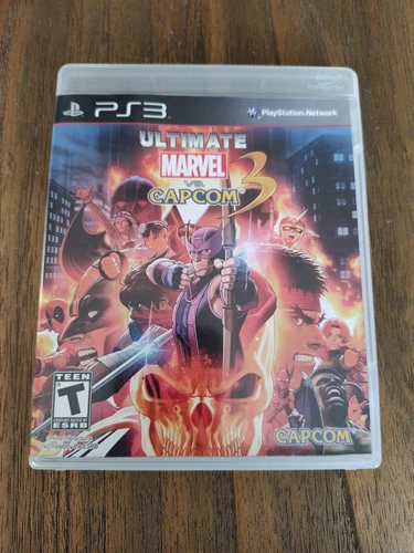 Marvel vs Capcom 3 Ultimate PS3 - (PlayStation 3, 2011)  Complete Game CIB