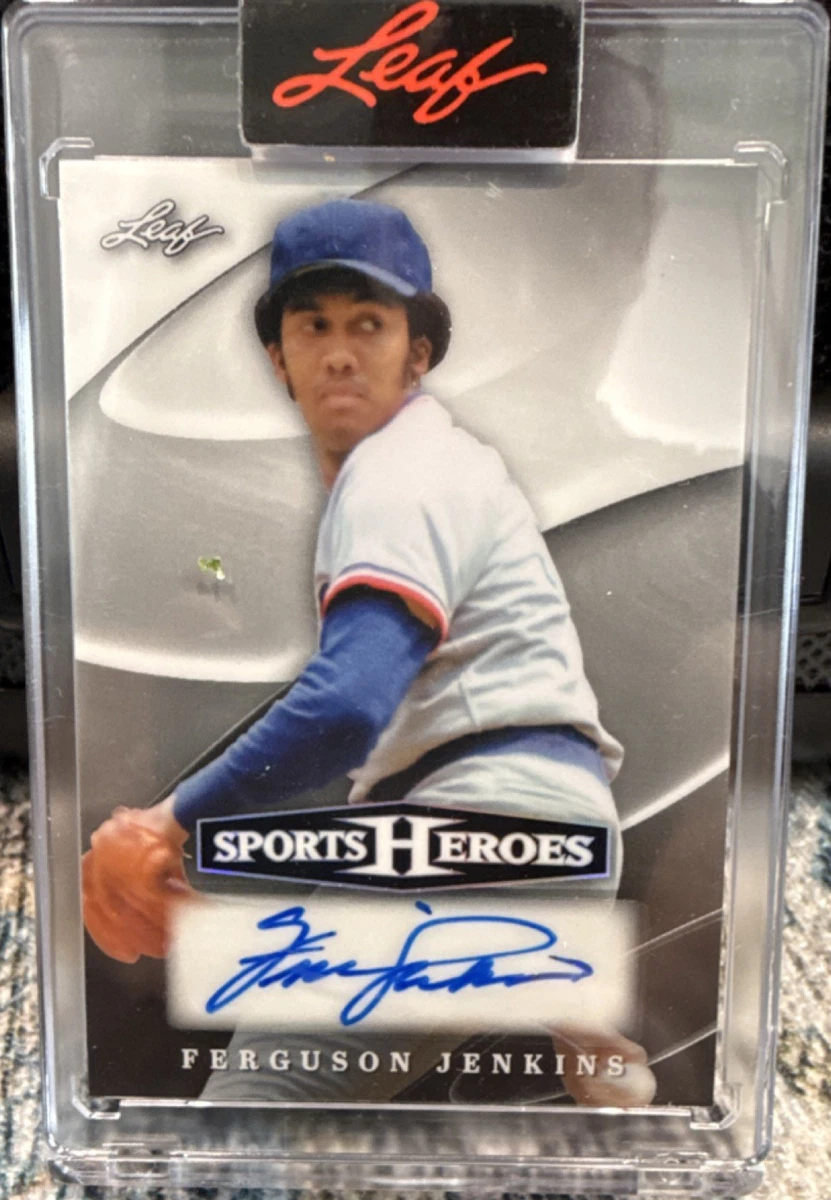 Autograph Fergie Jenkins Baseball Cards for sale | eBay