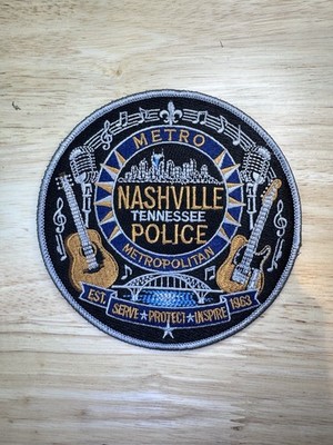 Nashville TN  PD Novelty Patch 4.5 