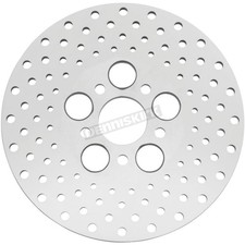 Bikers Choice Front/Rear 10" Drilled SS Brake Rotor - 144103