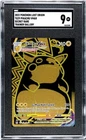 2022 POKEMON LOST ORIGIN #TG29 PIKACHU VMAX FULL ART SGC 9
