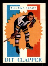 1960 Topps Hockey #26 Dit Clapper - NM