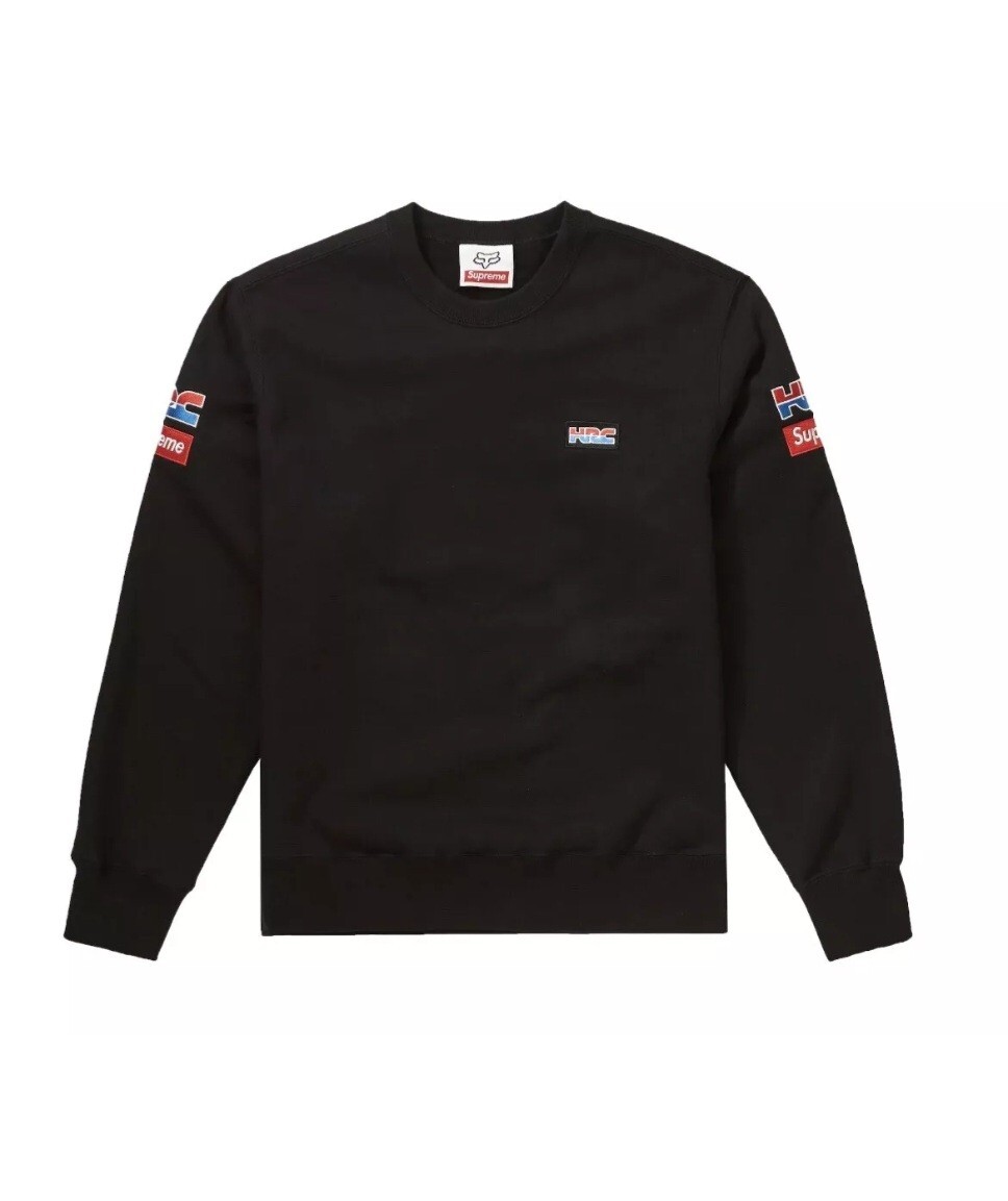 トップス Supreme 19FW Honda Fox Racing Crewneck s-l1200.jpg