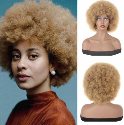 Afro Wig for Black Women Afro Kinky Curly Hair Wigs Short Hair Wigs Synthetic 