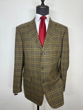 EDUARD DRESSLER Men Blazer Sport Coat Jacket 100 Wool Exclusive design 42R 44R