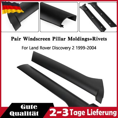 2x Windschutzscheibe Säule Formteile L+R für Land Rover Discovery 2 99-2004