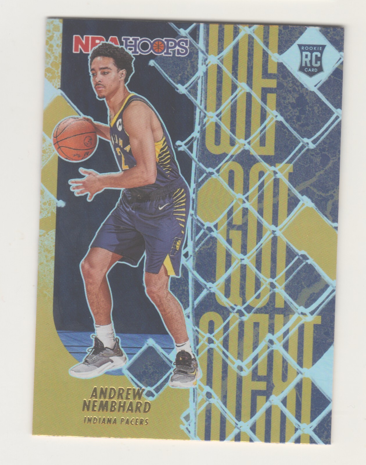 2022-23 Panini NBA Hoops WE GOT NEXT HOLO FOIL #28 ANDREW NEMBHARD RC Rookie
