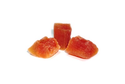 Papaya Chunks, getrocknete Frucht Stücke, gezuckert und ungeschwefelt 500g
