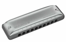 MARS Blues Harmonica M1 Kongsheng Round Holes-Sleek Design US DEALER SHIPS FAST