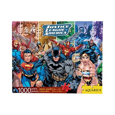 Aquarius DC Comics- Justice League of America Spielset Puzzle, 1000 Einzelteile