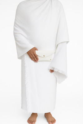 Kinder und Herren Ihram Kleidung mit Gürtel für Hadsch-Umrah leicht und weich