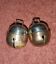thumbnail 1  - Falconry, Dog,Cat Bells Two Tensile Acorn Bell Pair (Brass &amp; Silver) Great Sound