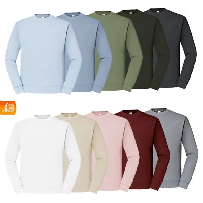 Fruit of the Loom FOL Clásico Conjunto Sudadera Suéter Hombre Pullover Pulli - Imagen 1 de 4