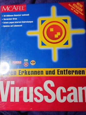 McAfee VirusScan für Windows 95&98 NEU! in OVP