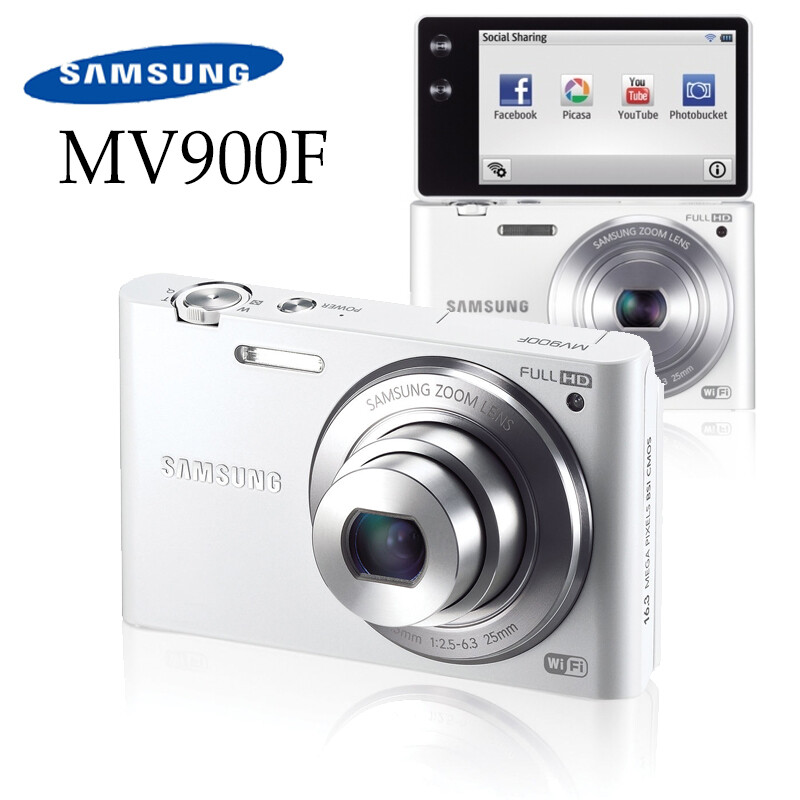 Samsung MV900f 16.0 MP 5xOptical Zoom Flip-out Vlog Camera 90%new