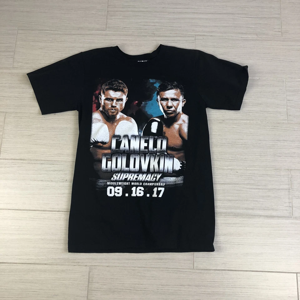 Boxing T Shirt 2017  Canelo VS Golovkin Middleweight T-Shirt  Size Small - Image 2 of 4