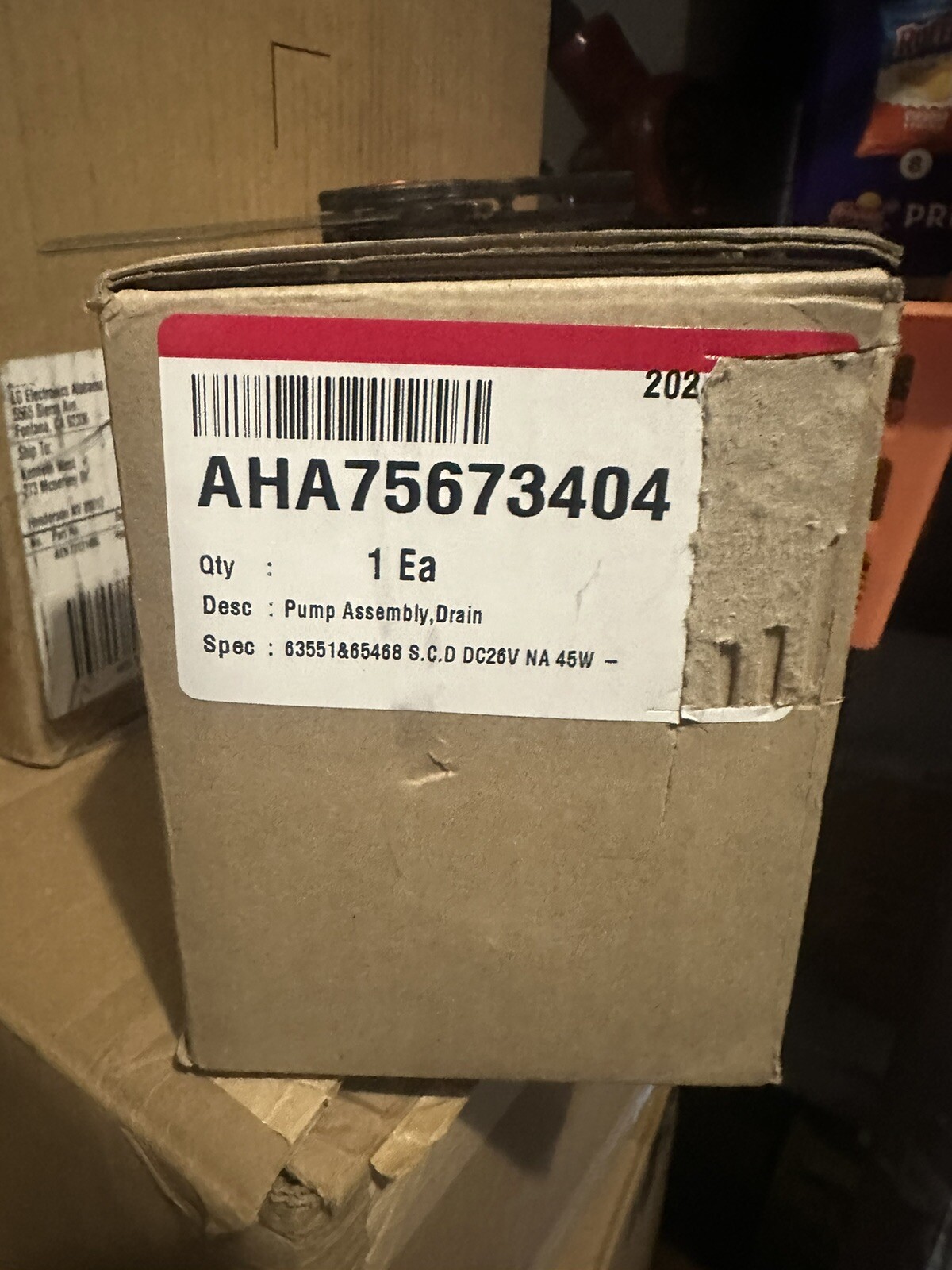 LG Electronics Pump Assembly Drain AHA75673404