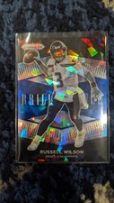 Russell Wilson 2021 Prizm BRILLIANCE SSP Blue Cracked Ice /99 Seahawks #B-5