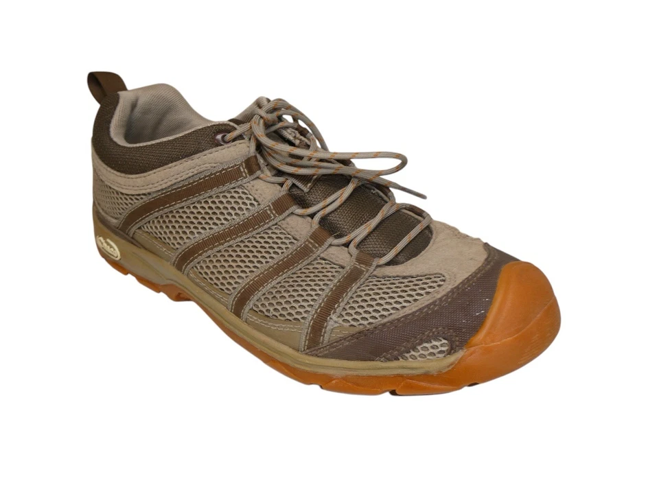 Zapatos para caminar senderismo de malla Chaco Redrock para hombre 9 marrón beige arenisca al aire libre Foto 2 de 4