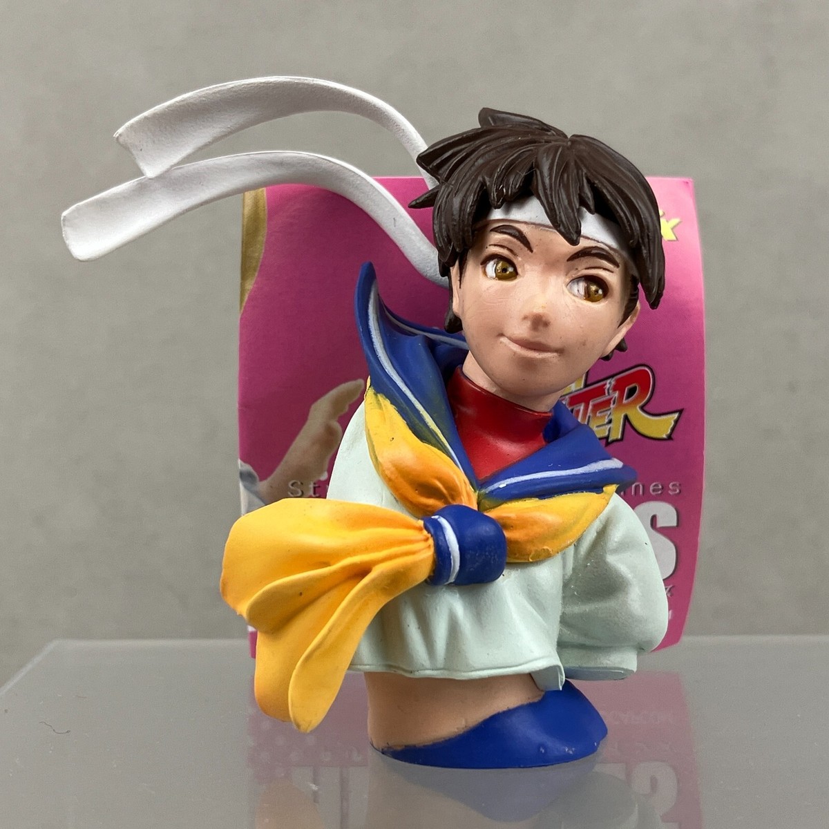 FiguAx Street Fighter Zero 3 Kasugano Sakura Heroines Bust Anime
