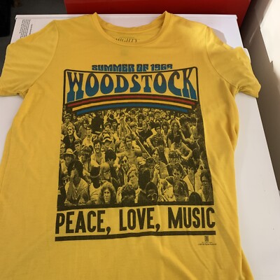 Woodstock Peace Love Music Tee | Urban Outfitters