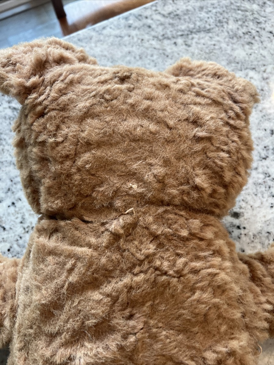 Antique Very Old Plush Teddy Bear Stuffed Animal Large 24” Vintage
