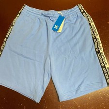 Adidas Originals Mens Blue R.Y.V French Terry Fleece Vocal D Sweat Shorts Size L