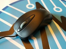 Lot of 10 Black Universal MS001 Optical 3 Button USB Wired Scroll Wheel Mouse